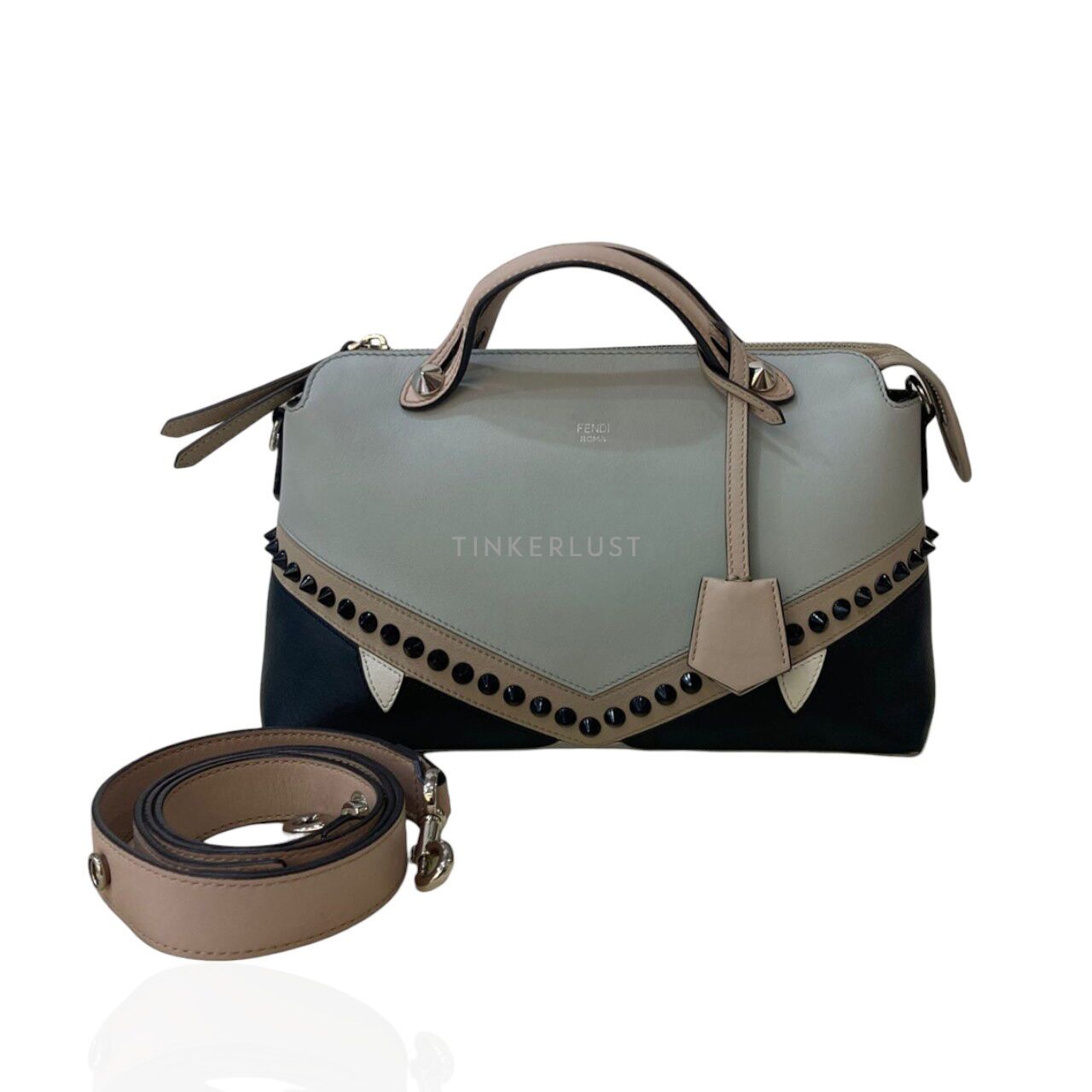 tas satchel Fendi By The Way Monster Multicolor 2018 Satchel Tinkerlust